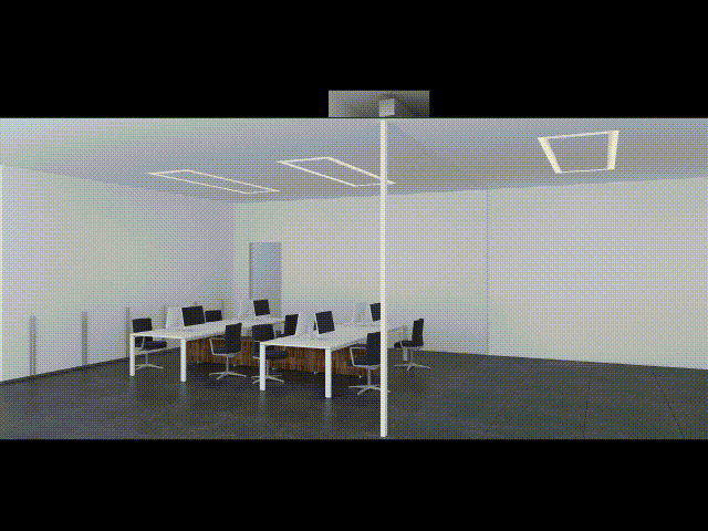 bach fire curtain low heat radiation with sprinker Fire smoke curtain